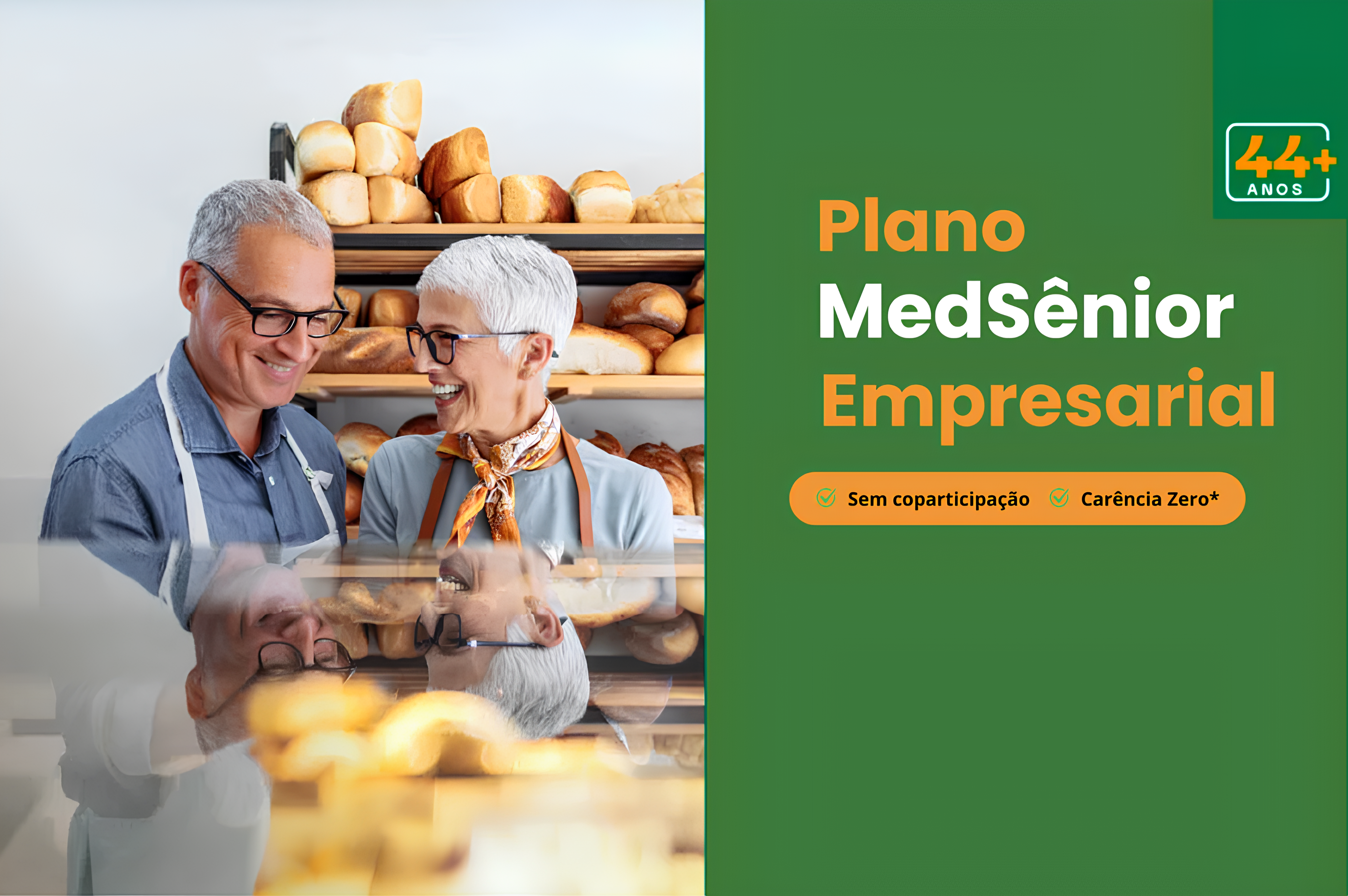 Plano de saúde empresarial MedSênior.